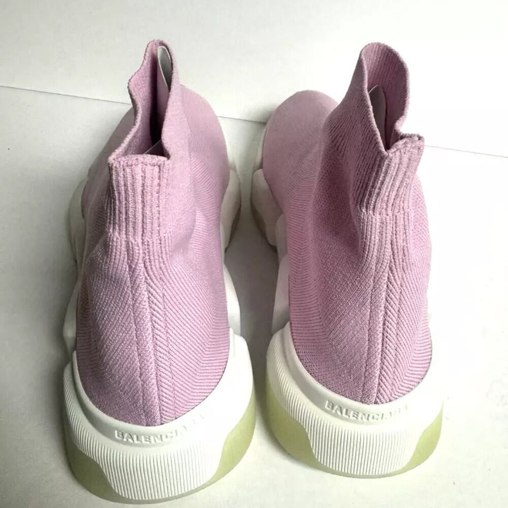 Balenciaga Womens Speed 2.0 LT Sneaker Pink Size EU39 US9 - Picture 4 of 6